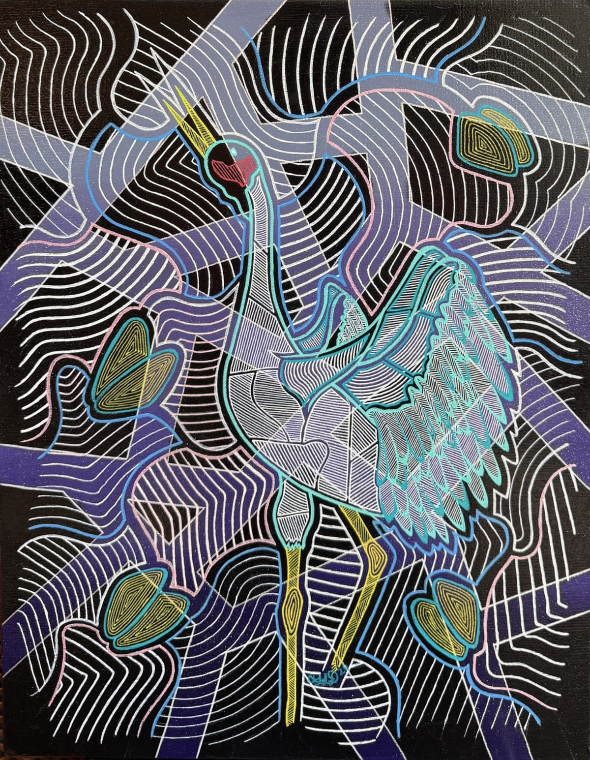 Brolga art