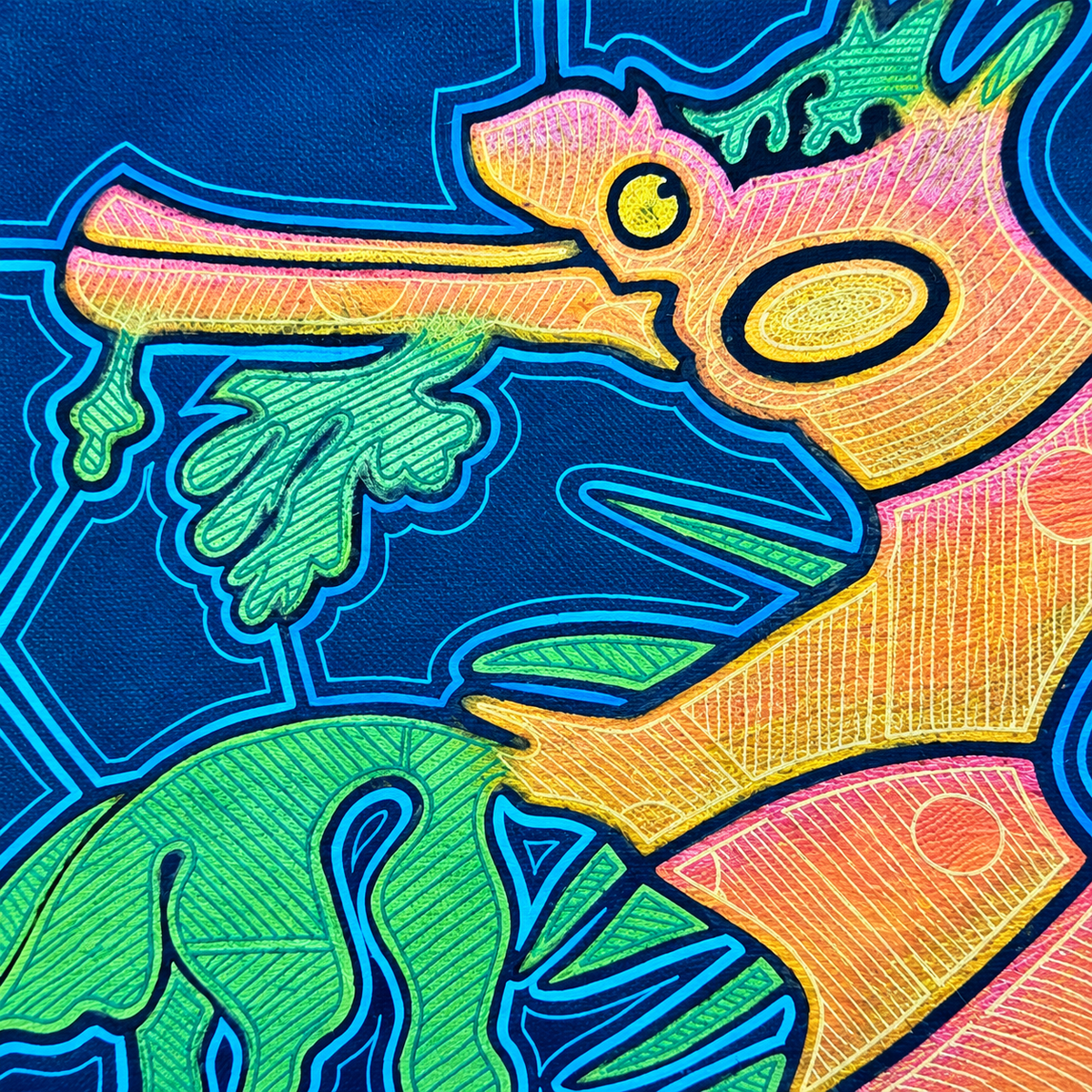 Seahorse remebering art