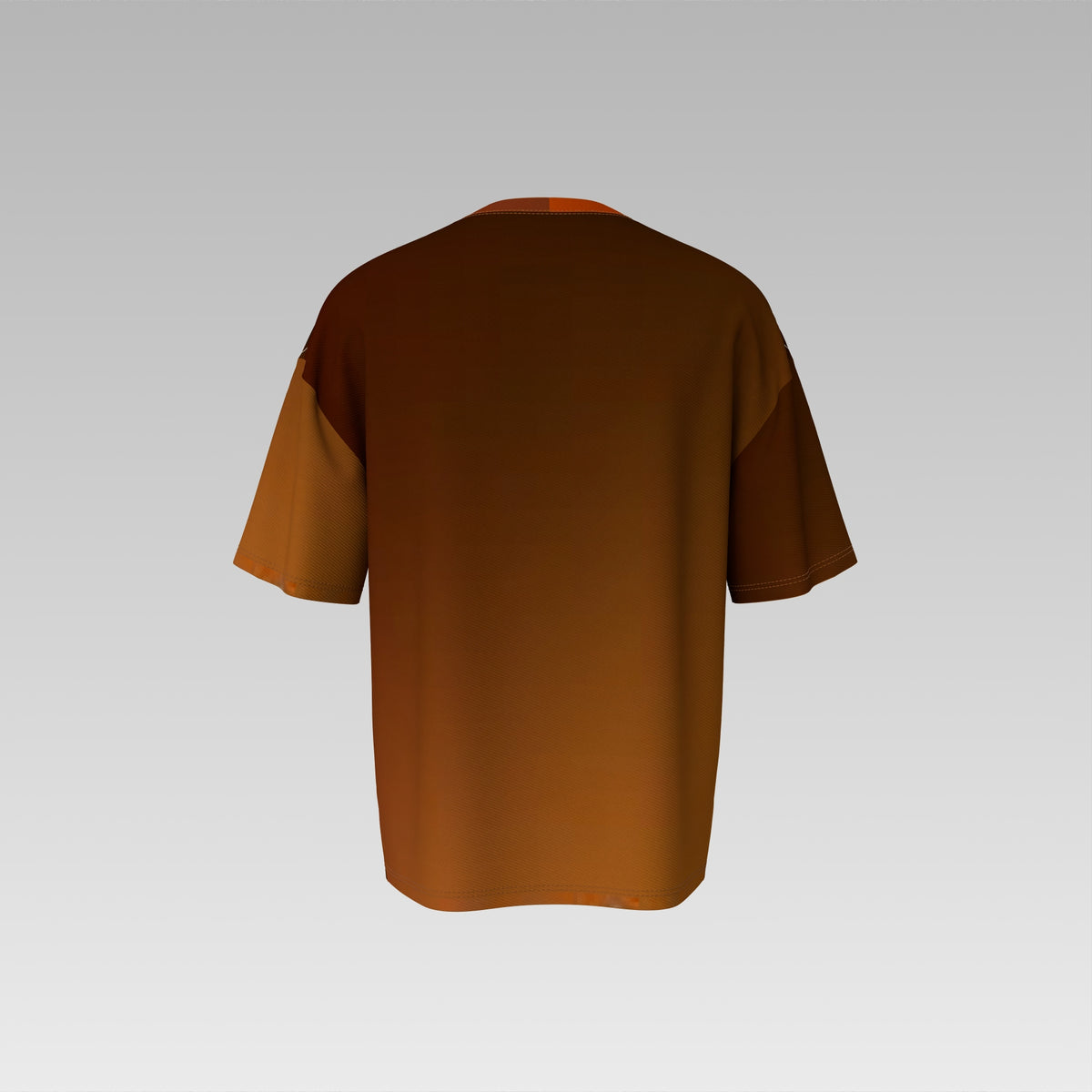 Country Run ochre oversized tee alternate view