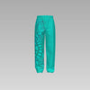 Riverline turquoise track pants rotating view